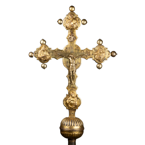 Processionnal cross, 15th century Lombardy, Italy