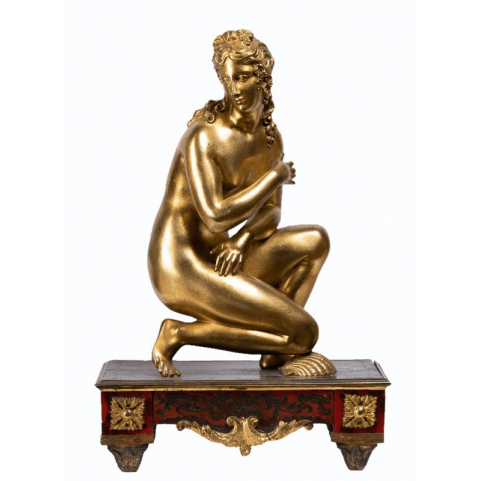Late 17th century Gilt Bronze Figure of Venus