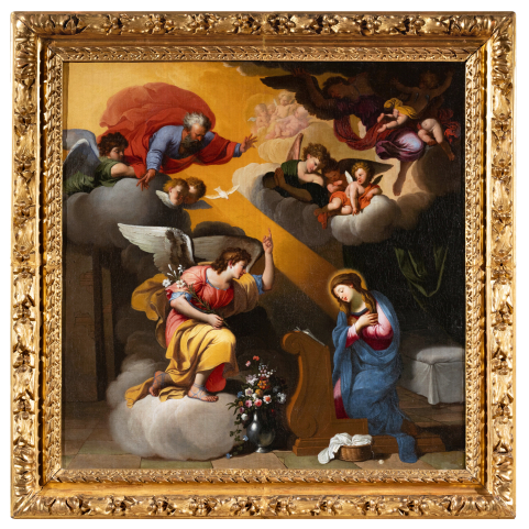 The Annunciation, Mid-17th Century French School