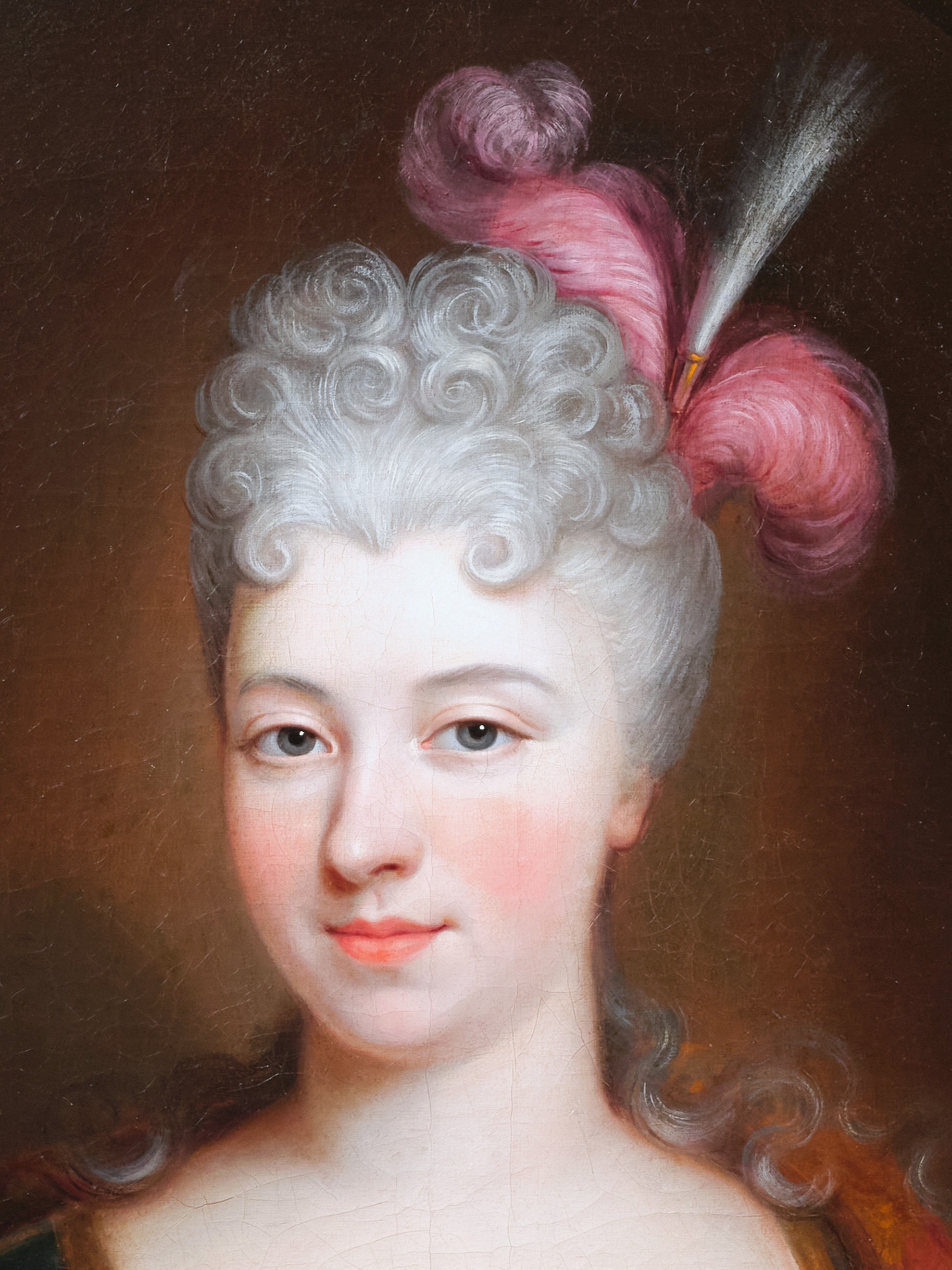 comtesse de Hombourg Atelier de Nicolas de Largillièrre (Paris, 1656-1746) Paris, début du XVIIIème comtesse de Hombourg Atelier de Nicolas de Largillièrre (Paris, 1656-1746) Paris, début du XVIIIème