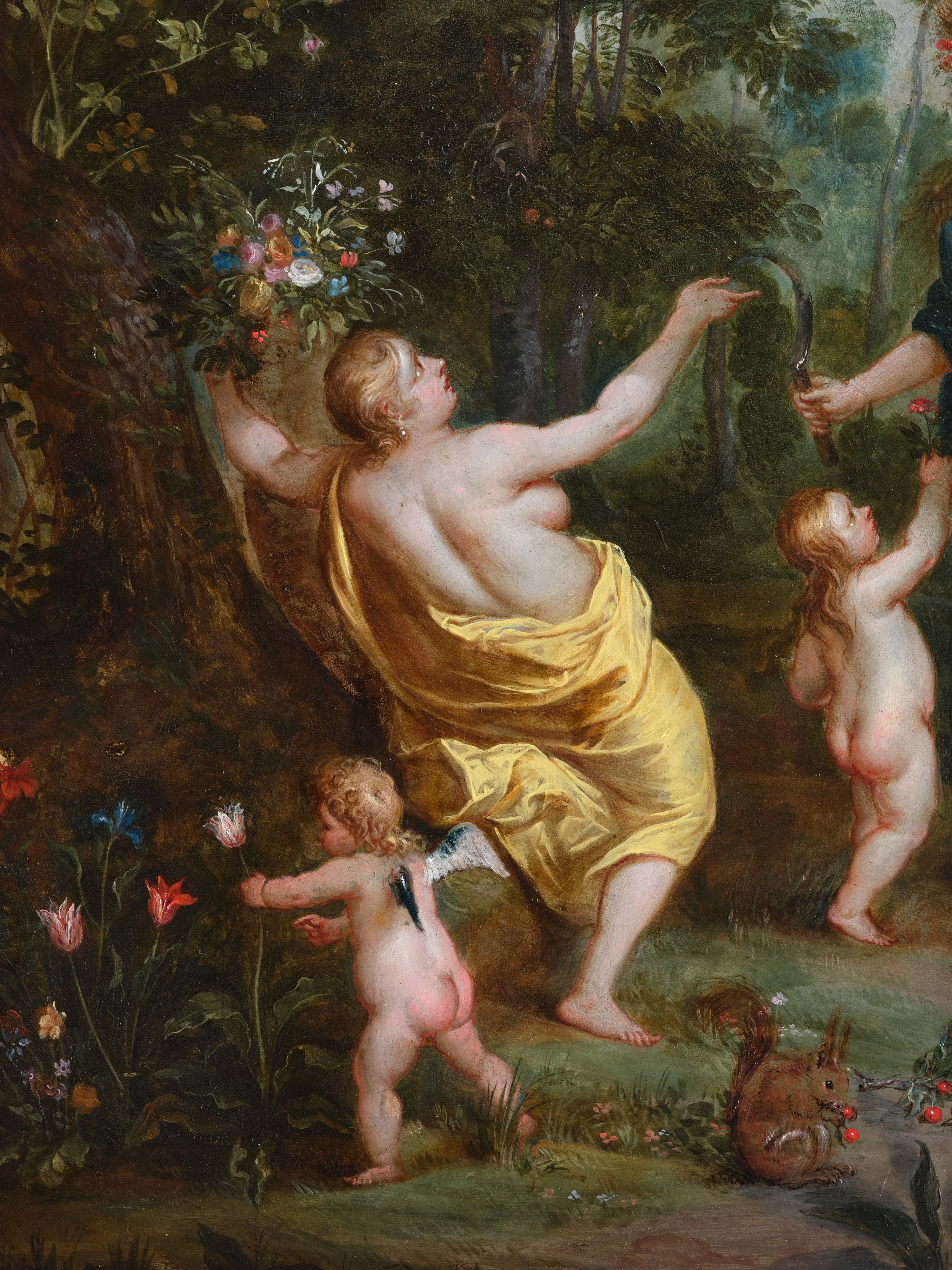 Allegory Of Summer, Studio Of Hendrick Van Balen 17th C. Antwerp Allegory Of Summer, Studio Of Hendrick Van Balen 17th C. Antwerp