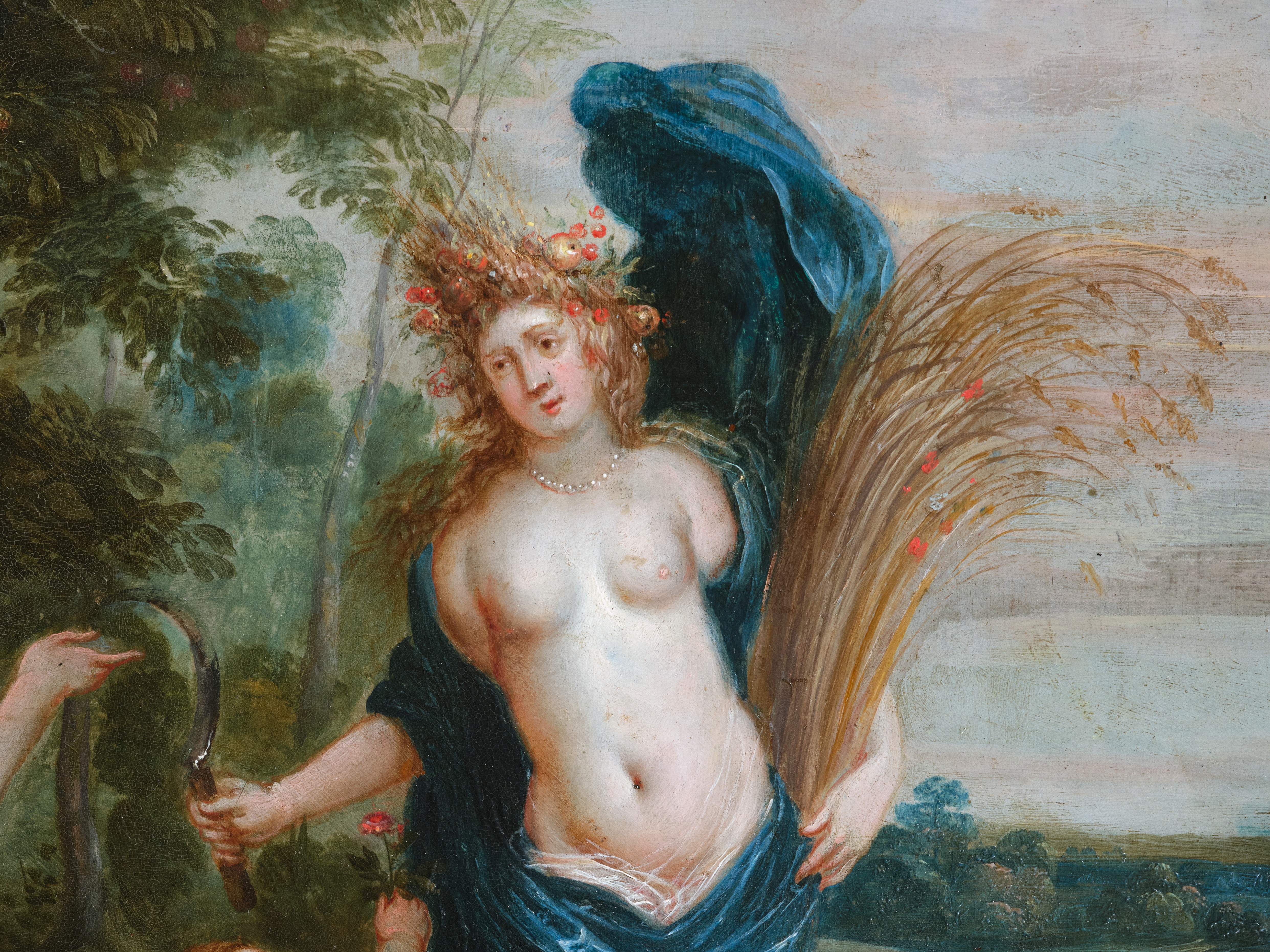Allegory Of Summer, Studio Of Hendrick Van Balen 17th C. Antwerp Allegory Of Summer, Studio Of Hendrick Van Balen 17th C. Antwerp