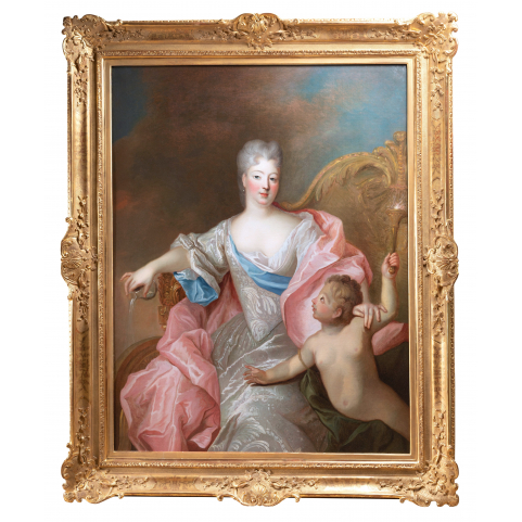 Pierre Gobert (1662-1744) - Portrait de femme en Venus, vers 1720