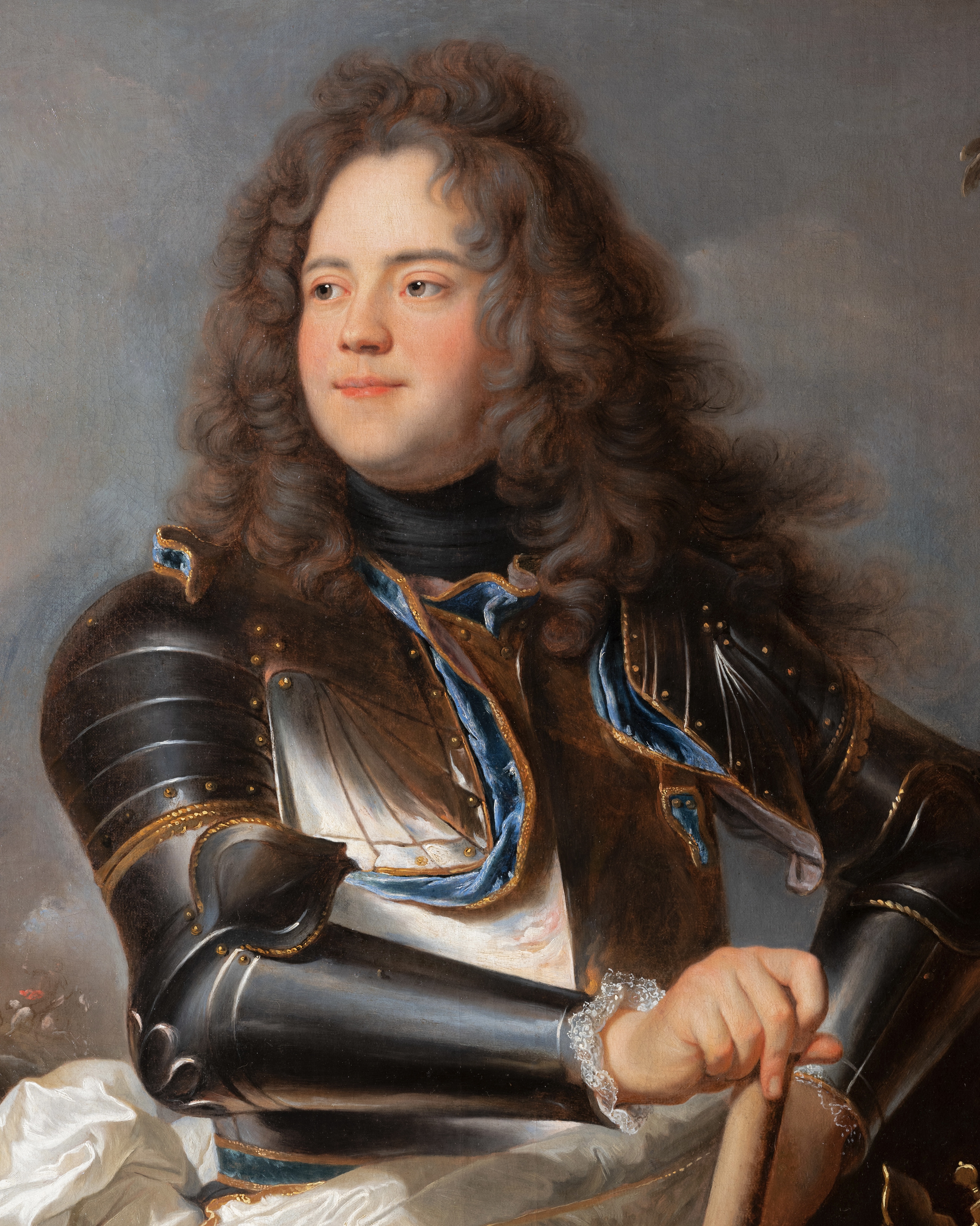 Portrait of Henri-Louis de la Tour d'Auvergne, Count of Evreux Studio of Hyacinthe Rigaud (1659-1743) 18th century French School, circa 1705
