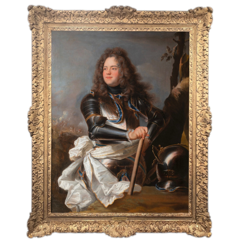 Portrait du comte d'Evreux, atelier de Hyacinthe Rigaud (1659-1743)