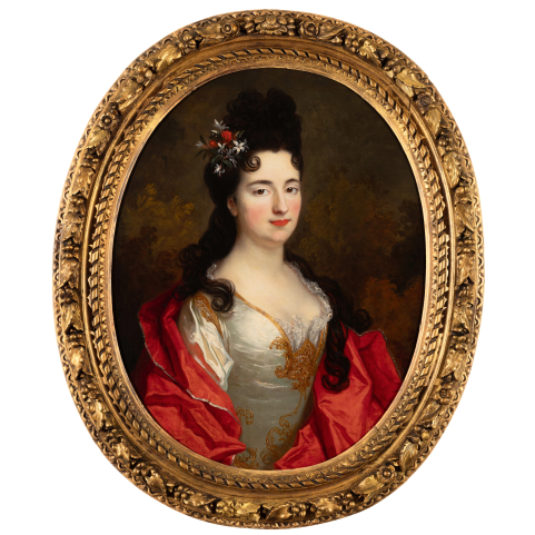 Portrait of a Lady, c. 1705 by Nicolas de Largillièrre (Paris, 1656-1746)