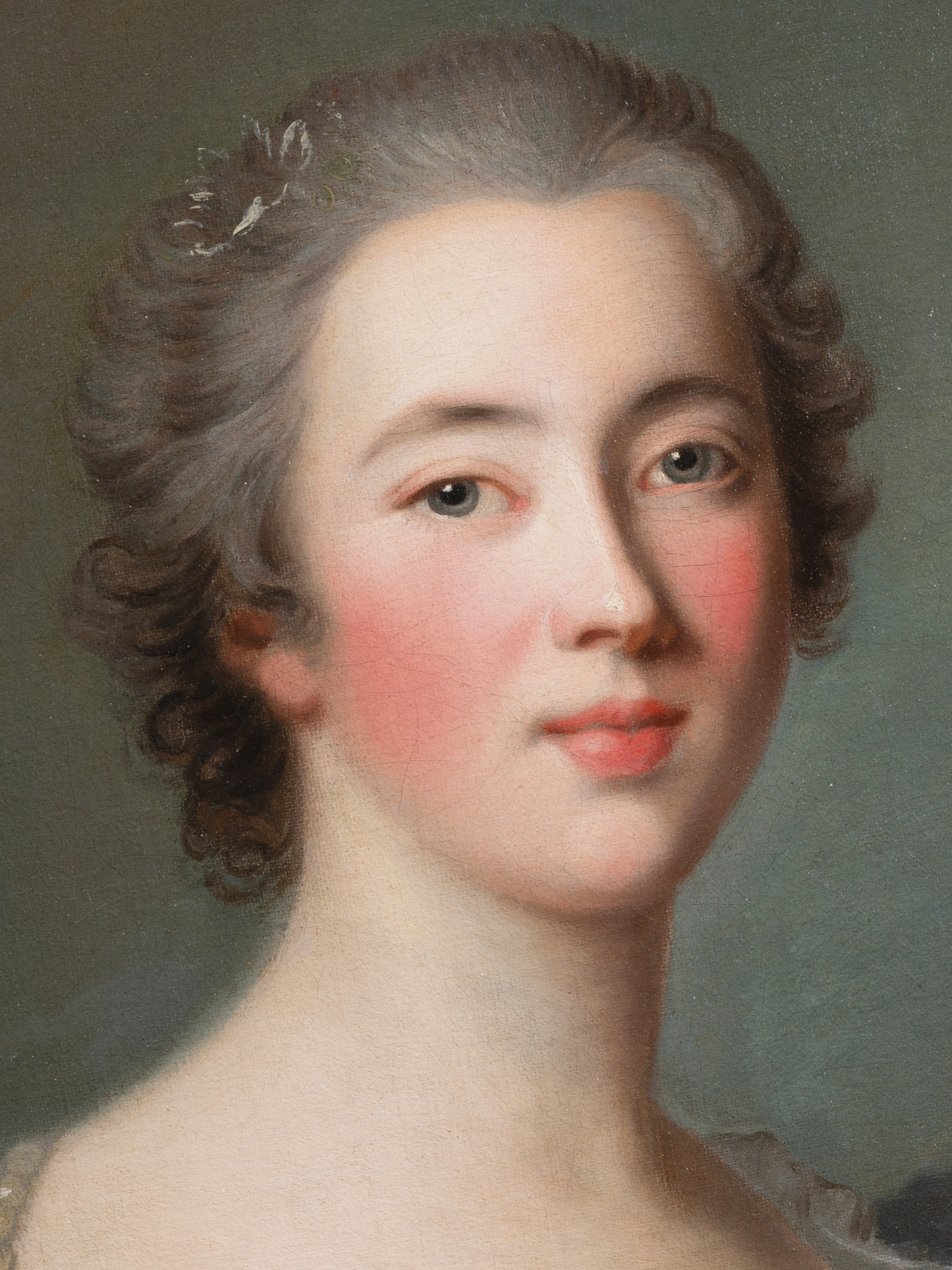 Hortense-Félicité de Mailly-Nesle, studio of Jean-Marc Nattier, Paris, circa 1740, 18th century Hortense-Félicité de Mailly-Nesle, studio of Jean-Marc Nattier, Paris, circa 1740, 18th century