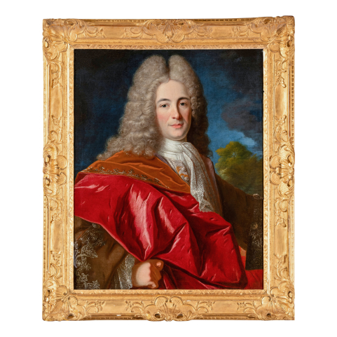 Portrait of Monsieur de la Roche attributed to Jean Baptiste Oudry, French school circa 1710