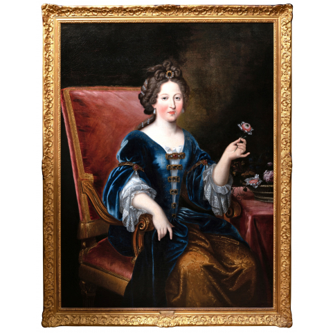 Portrait de Marie-Louise d’Orléans, attribué a Pierre Mignard