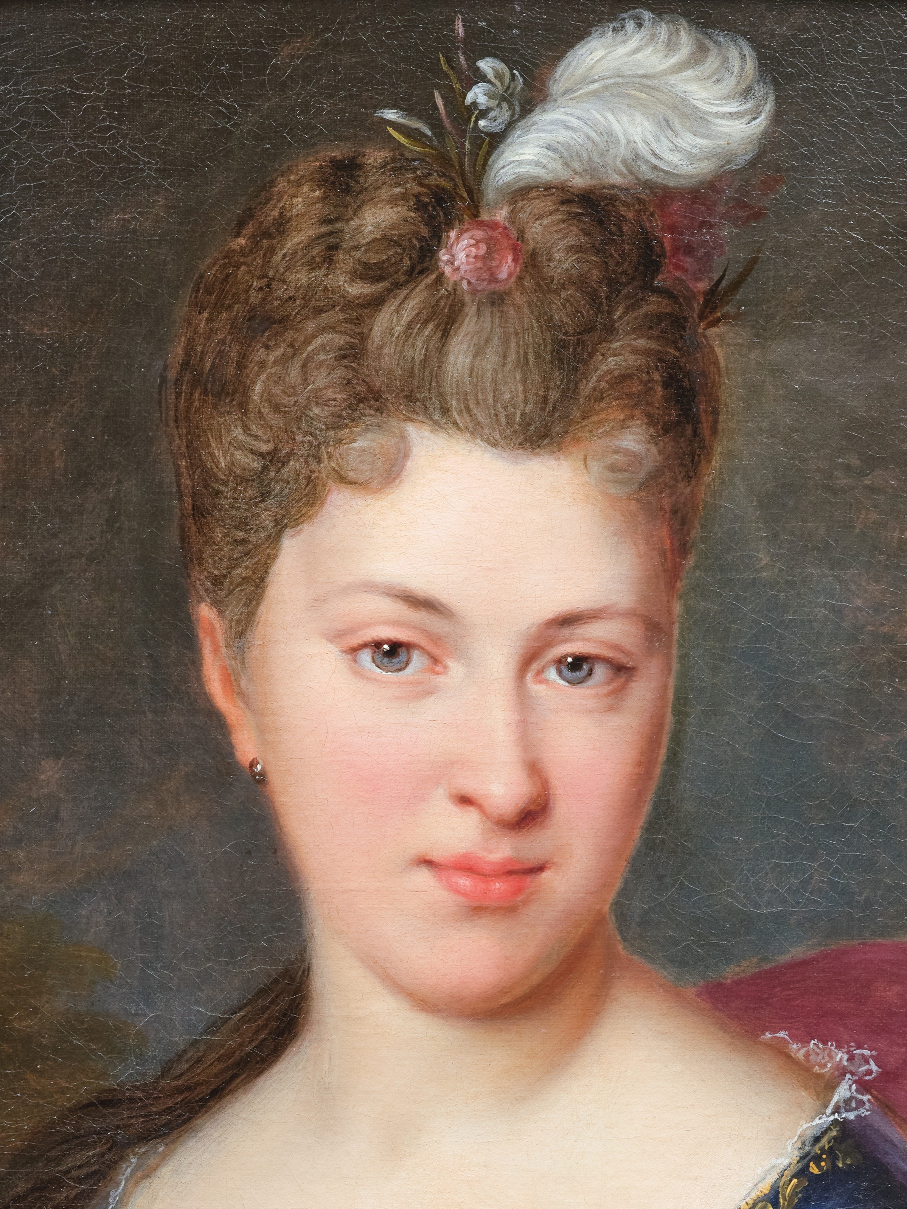 Portrait of a noble lady, attributed to Alexis Simon Belle (1674-1734) Early 18th century French school, circa 1700