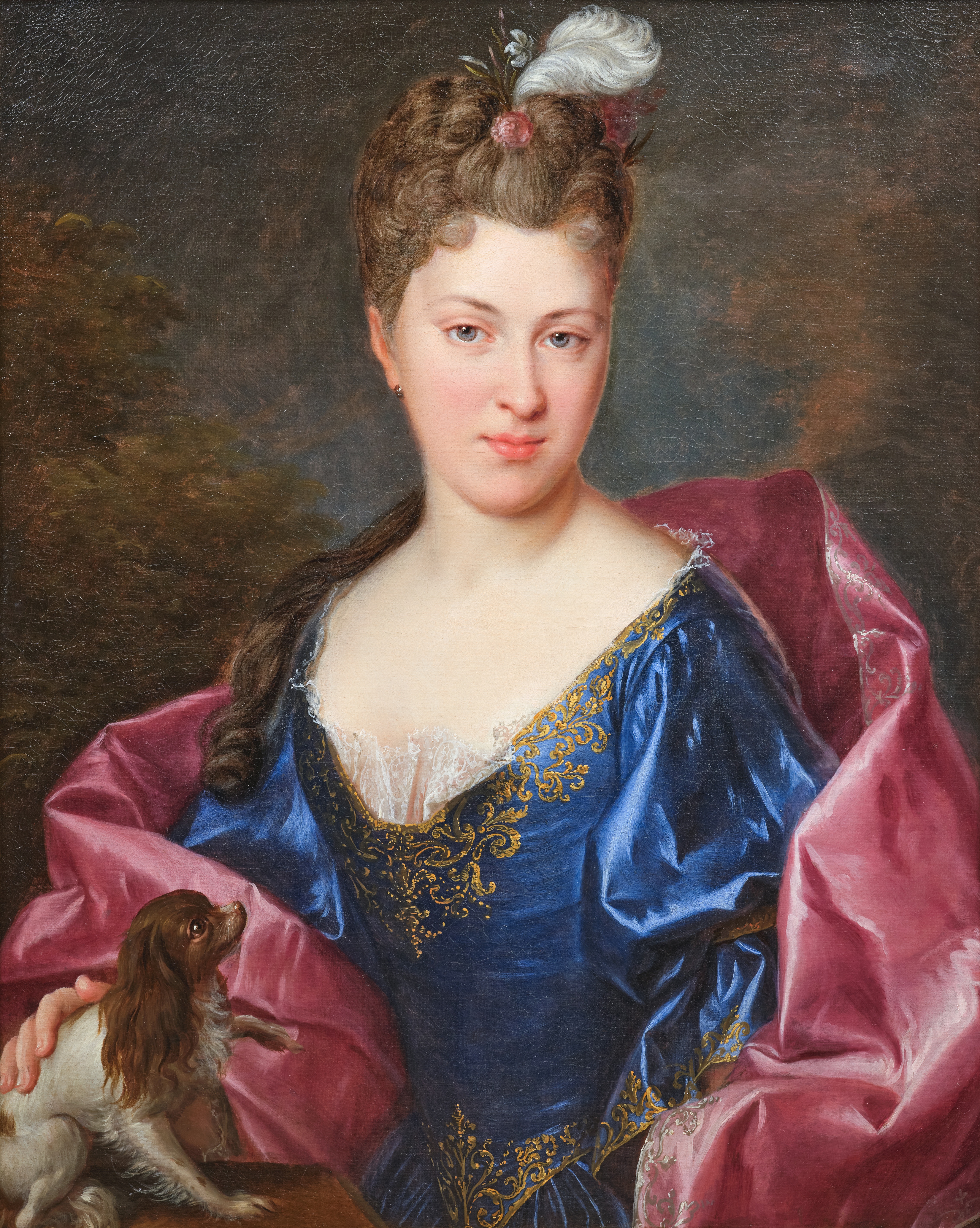 Portrait of a noble lady, attributed to Alexis Simon Belle (1674-1734) Early 18th century French school, circa 1700