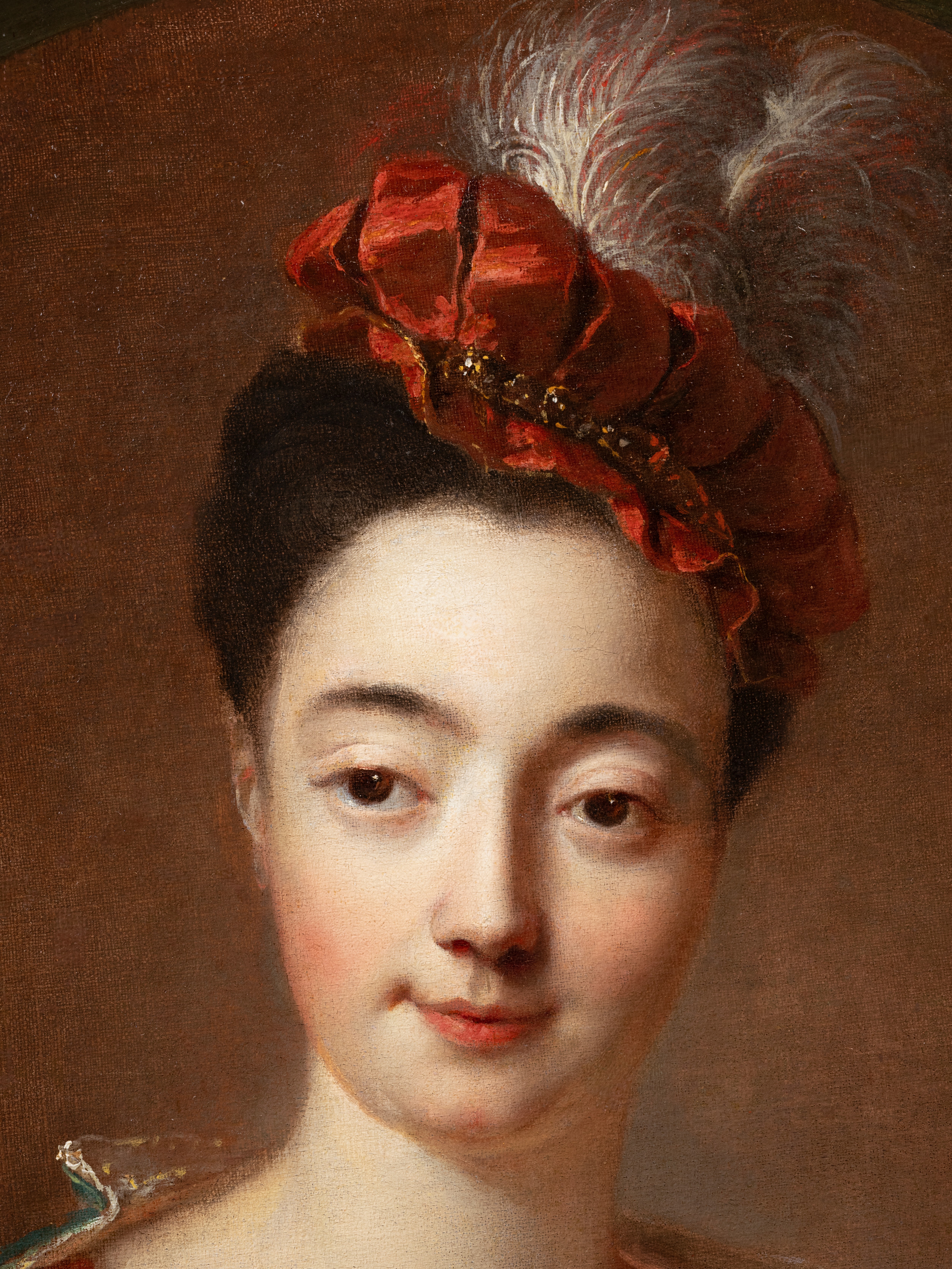 Portrait de dame François de Troy, époque XVIIIeme Portrait de dame François de Troy, époque XVIIIeme